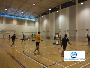 best badminton court sg temasek