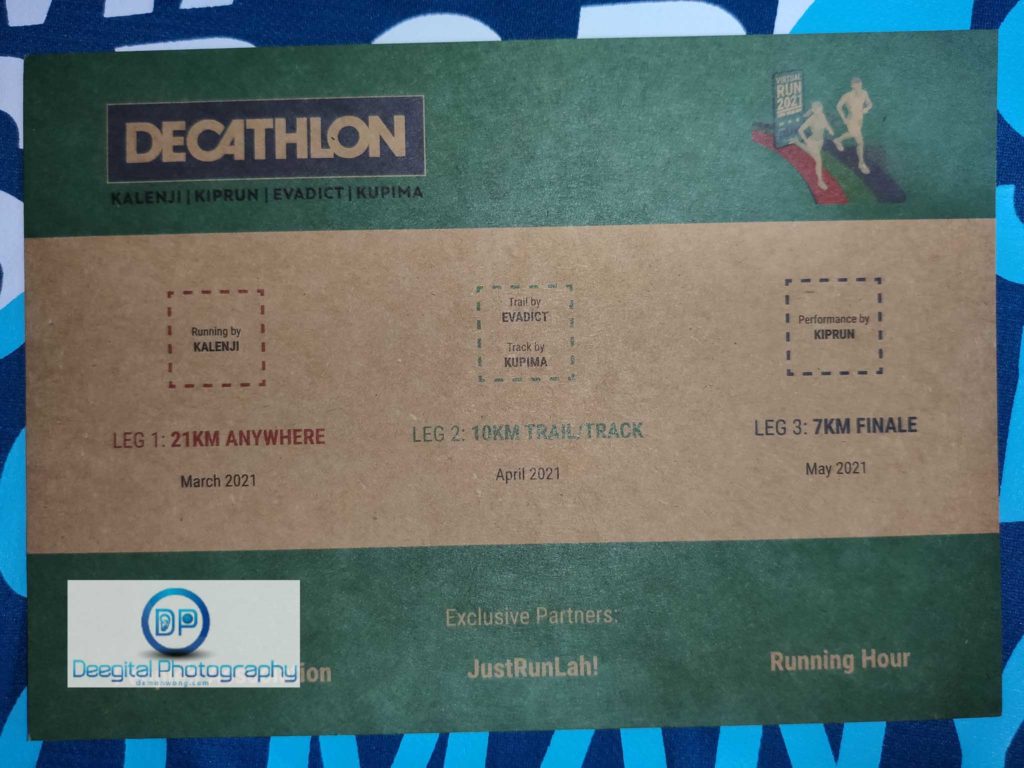 Decathlon Virtual Run 2021 Review damon wong