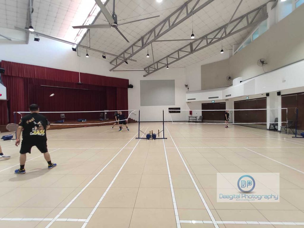 macpherson community club badminton court